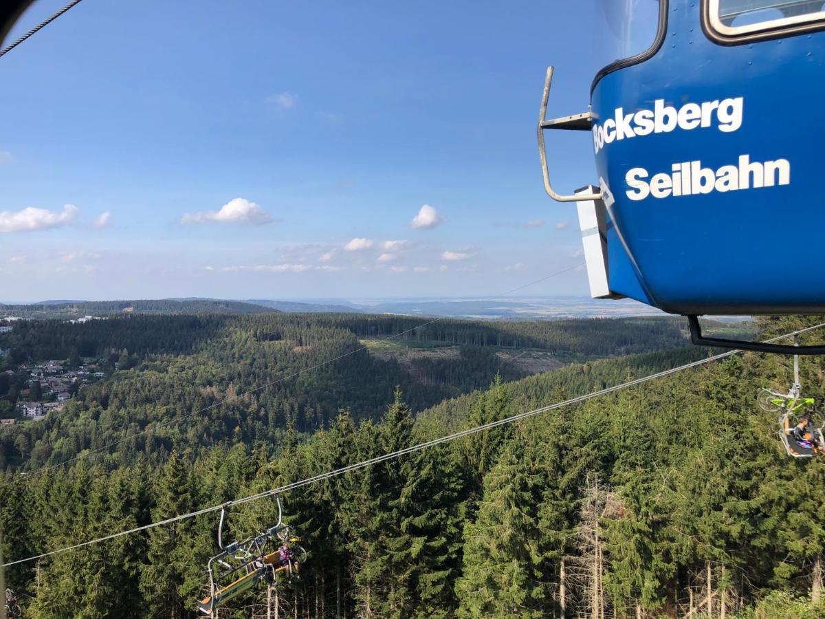 Bocksbergglueck In Hahnenklee, Endreinigung, Bezogene Betten, Handtuecher Inklusive Goslar Kültér fotó